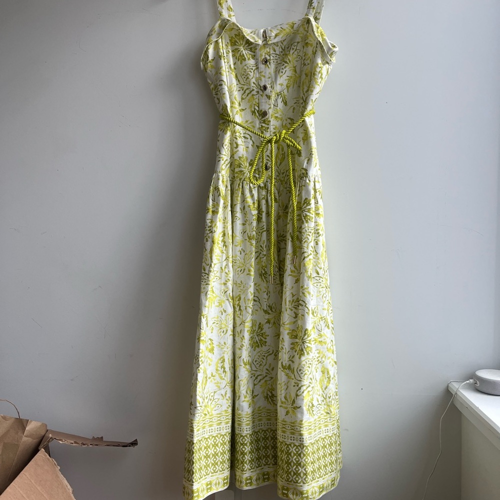 Karl Lagerfeld Floral Green Dress